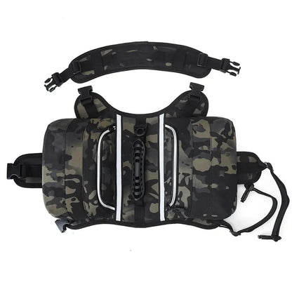 Large Outdoor Dog Backpack — Travel Hiking Carrier for Pets
