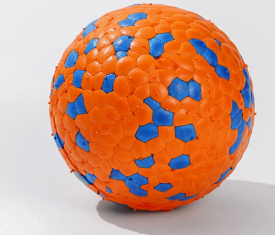 Chew-Resistant Burst Ball Dog Toy