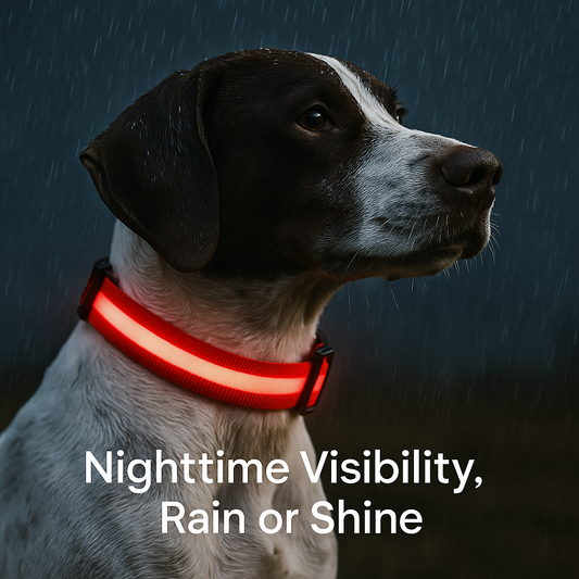 LED Safety Collar — Light-Up Dog & Cat Collar for Night Walks