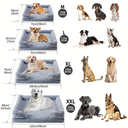 Waterproof Pet Bed Mat — Washable All-Season Comfort for Pets