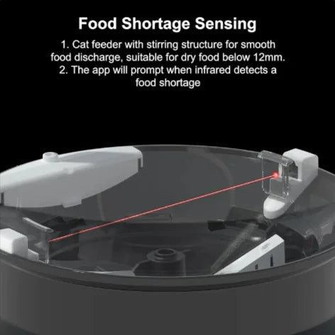 1080P Wi-Fi Pet Feeder – Auto Dispenser with Camera