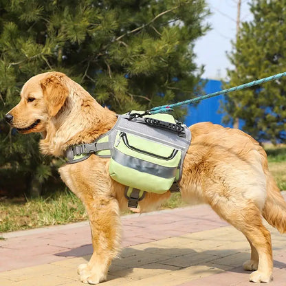 Large Outdoor Dog Backpack — Travel Hiking Carrier for Pets