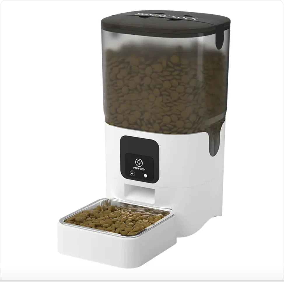 Smart WiFi Pet Feeder – Automatic 6L Food Dispenser for Pets